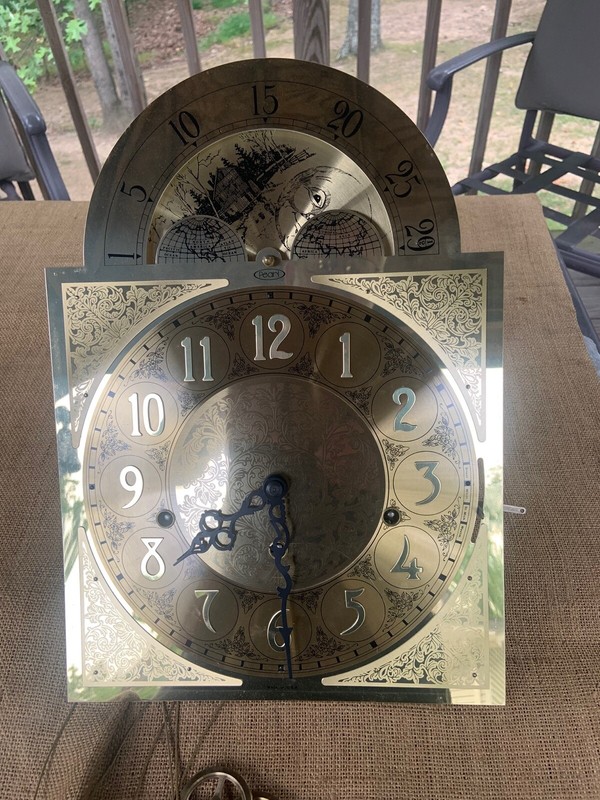 Grandfather  Pearl Clock Movement Germany 1161 -853A  114cm /60