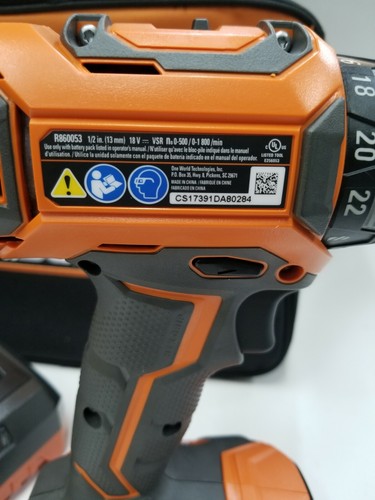 NEW RIDGID GEN5X Brushless 18V Li-Ion metal gear Drill Kit 500 in-lbs torque