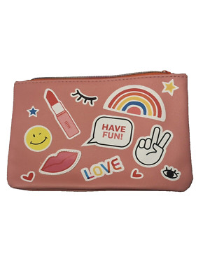 IPSY zipper pouch approximately 5X7 inches make up bag purse organizer