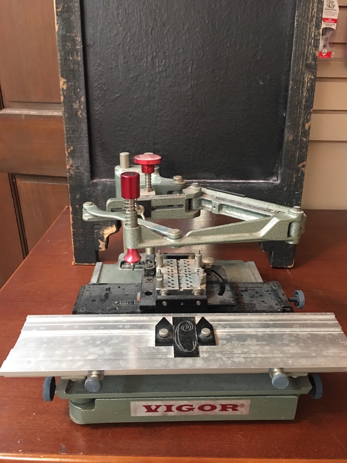 vigor manual engraving machine