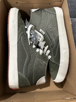 VANS The Lizzie Quilted Grape Leaf Green Skate Shoes Women's 8 Men's 6.5 NEW