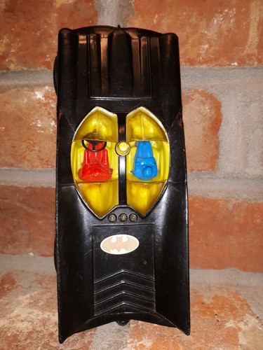 Duncan Batmobile Red Batman Blue Robin vtg Figure 1970's 1978 dc comics movie 8