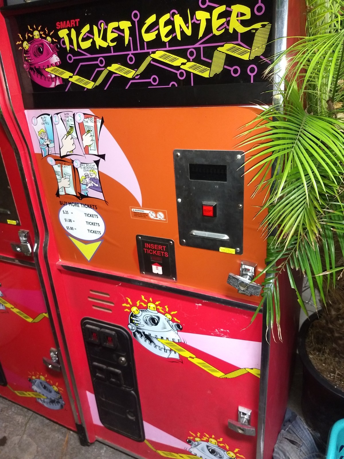 2 Smart Ticket Center Arcade Redemption Game