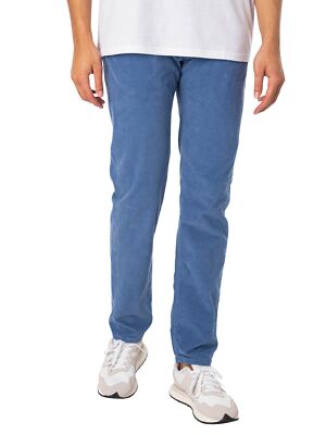 Lois Jeans Men's Thin Corduroy Trousers, Blue