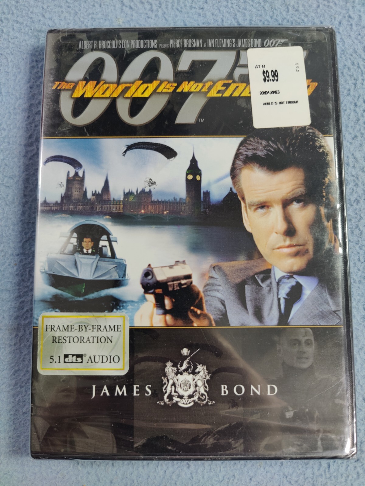 007 The World Is Not Enough 限定シェーバー NEW SEALED 007 THE WORLD IS NOT ENOUGH JAMES BOND DVD PIERCE