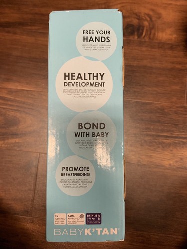 Baby K’tan - Original Baby Carrier Wrap - White, Large (L)