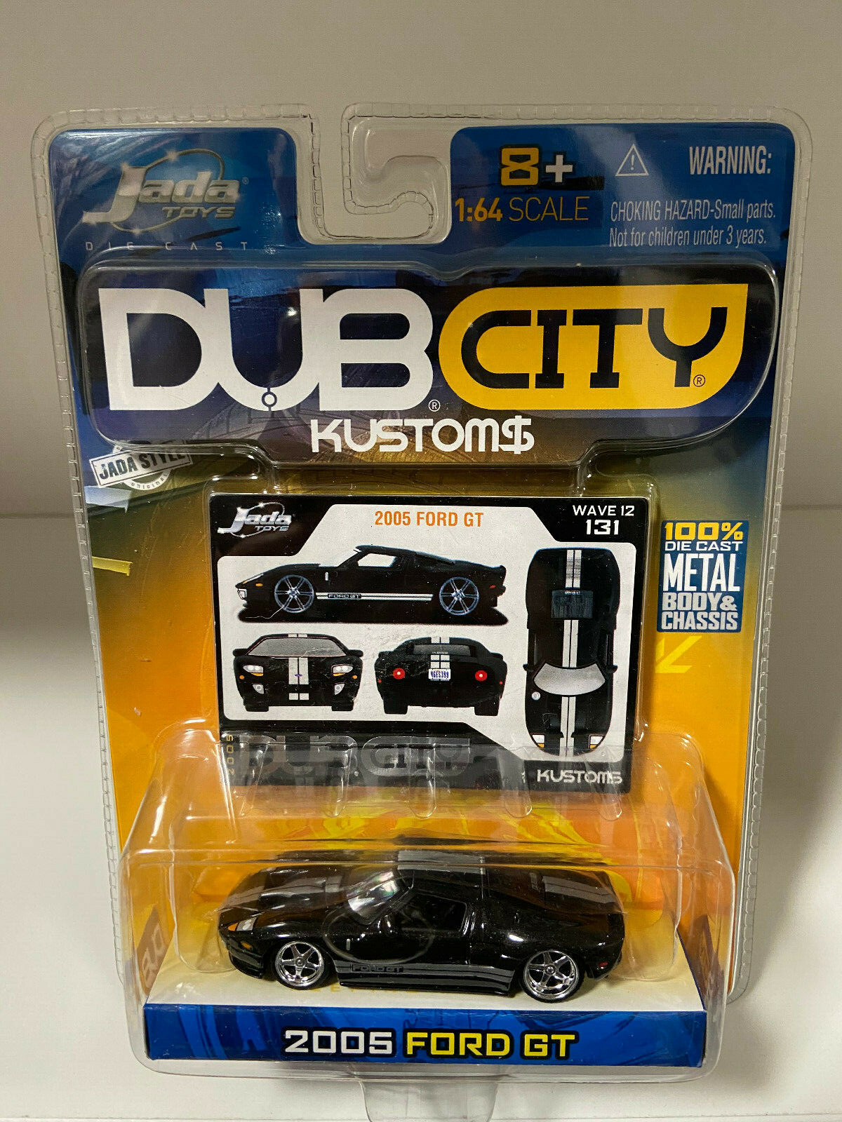 Jada Toys 1:64 Dub City Kustoms 2005 Fdrd GT 2005 New