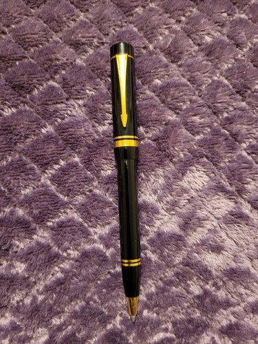 Vtg Working Parker Duofold Centennial Ballpoint Pen Black