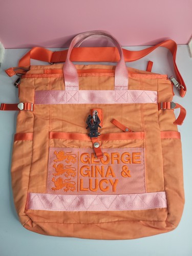 GEORGE GINA & LUCY メッセンジャーバッグ オレンジ GEORGE GINA & LUCY メッセンジャーバッグ オレンジ - メルカリ