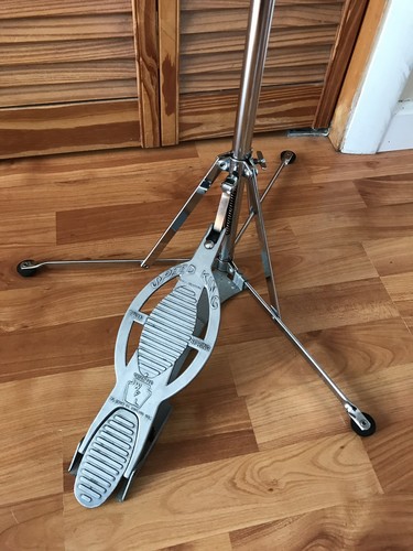 1950s Ludwig WFL 1121 Hi Hat Stand Ringo 1st Model Flat Base COLLECTOR CONDITION