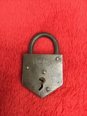 ANTIQUE OMECO PADLOCK No Key