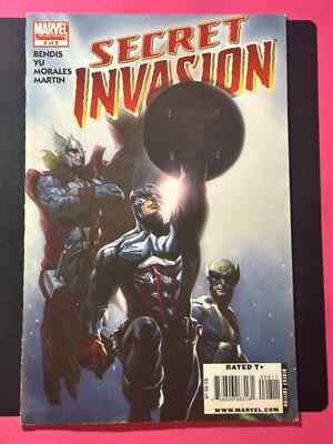 Secret Invasion #8, Marvel Comics 2009, Brian Michael Bendis, Leinil Francis Yu