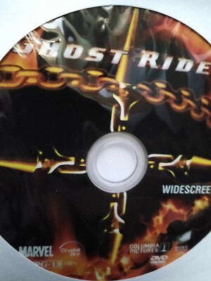 Ghost Rider (DVD disc only, 2007, widescreen) nicolas cage, eva mendes, marvel