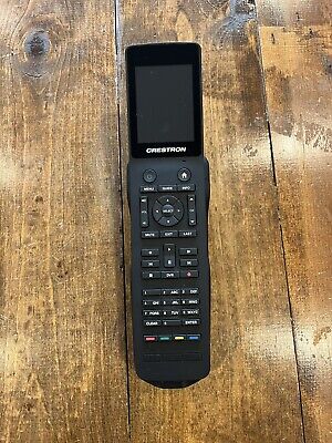 Crestron TSR-302-B Handheld Touch Screen Remote, Black with Base Untested