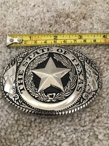 The State Of Texas Belt Buckle