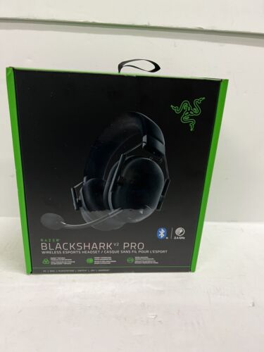 Razer BlackShark V2 Pro Black Wireless Gaming Headset OPEN BOX 840272901625 | eBay Razer BlackShark V2 Pro Black Wireless Gaming Headset OPEN BOX 840272901625 | eBay