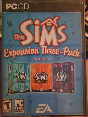 The Sims Original Expansion Packs Superstar House Party Unleashed WINDOWS PC