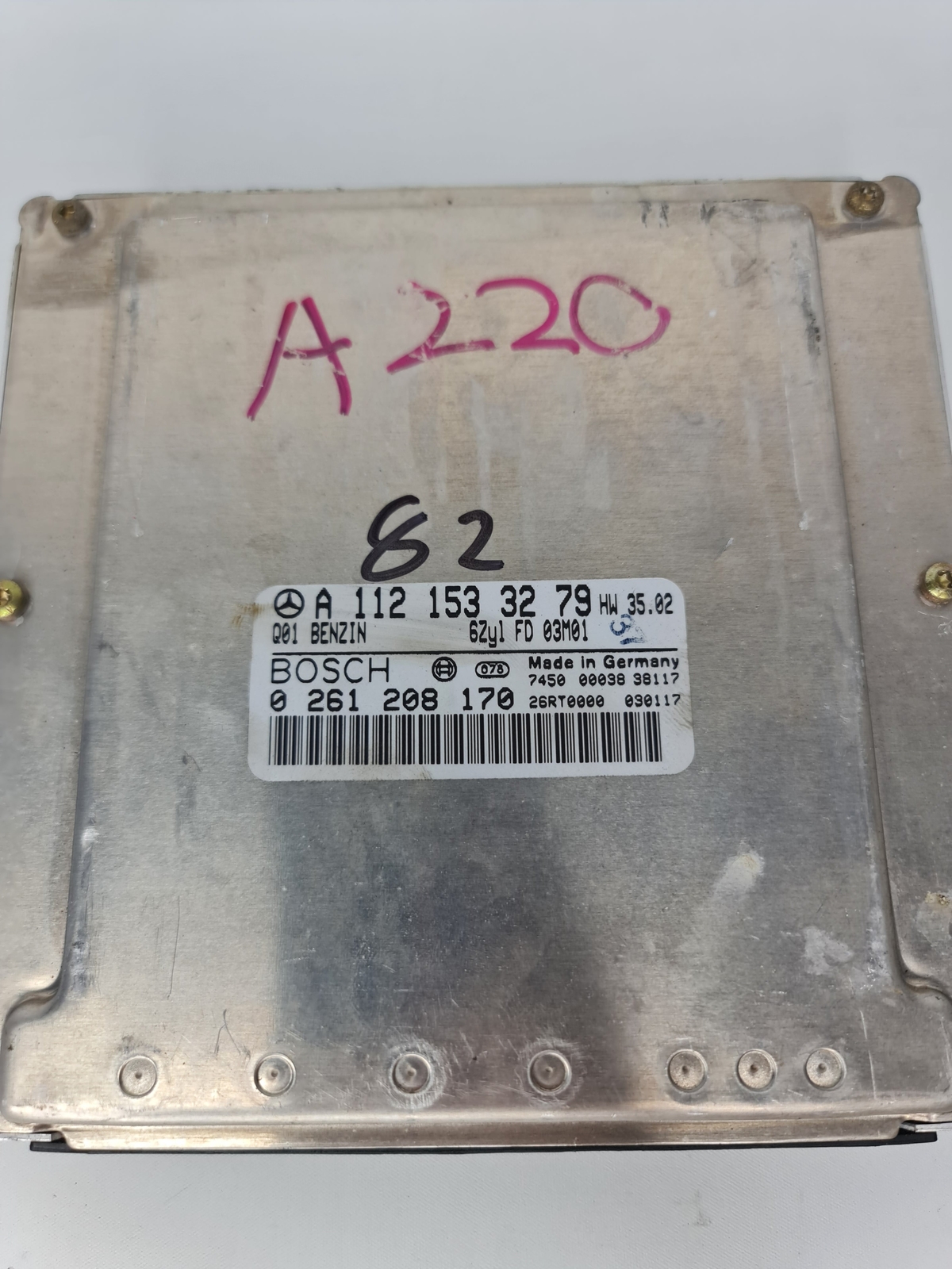 0 Unknown MB S CLASS W220 2003 4.3 A1121533279 0261208170 ENGINE CONTROL UNIT ECU image 3