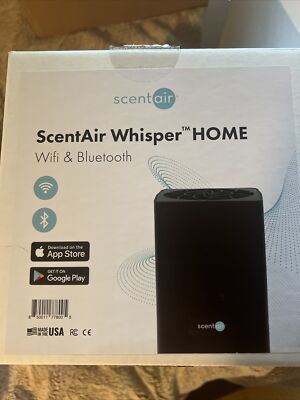 ScentAir Whisper HOME Diffuser SWD3000 Advanced Home Fragrance Technology Black