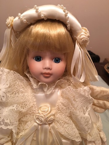 SEYMOUR MANN PORCELAIN ANGELICA DOLL