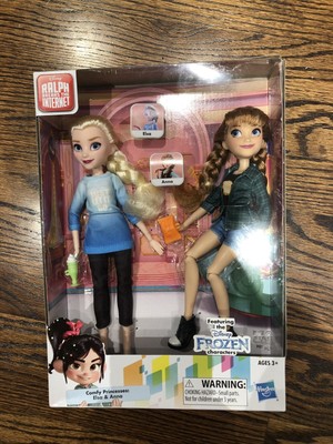 ralph breaks the internet elsa and anna dolls
