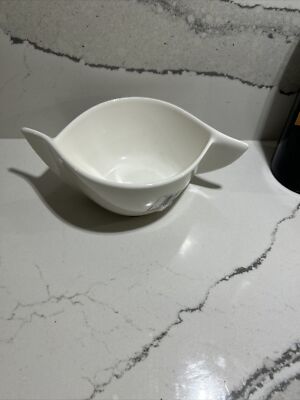 New Wave Cream Soup Cup 15.25 oz White NWT