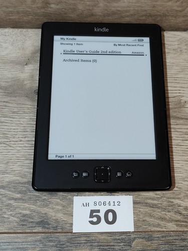 Amazon Kindle Ereader 4th Generation D01100 2Gb WiFI