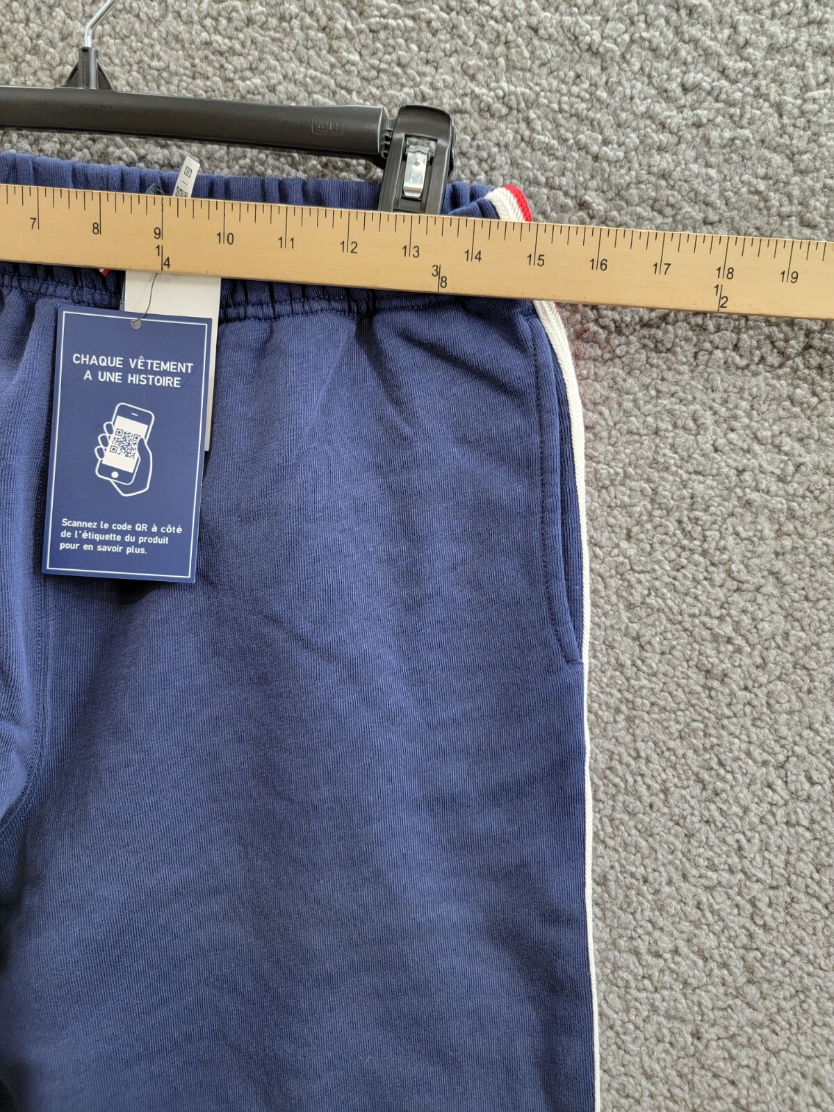 Polo Ralph Lauren Team USA Fleece Sweatpants Women S Blue Elasticized Waistband - Picture 8 of 17