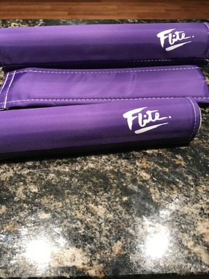 Checker Lavender /& White Old School BMX Flite BMX Pad Set