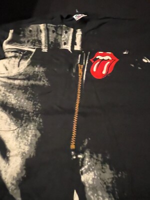 Rolling Stones Sticky Fingers Liquid Blue T Shirt