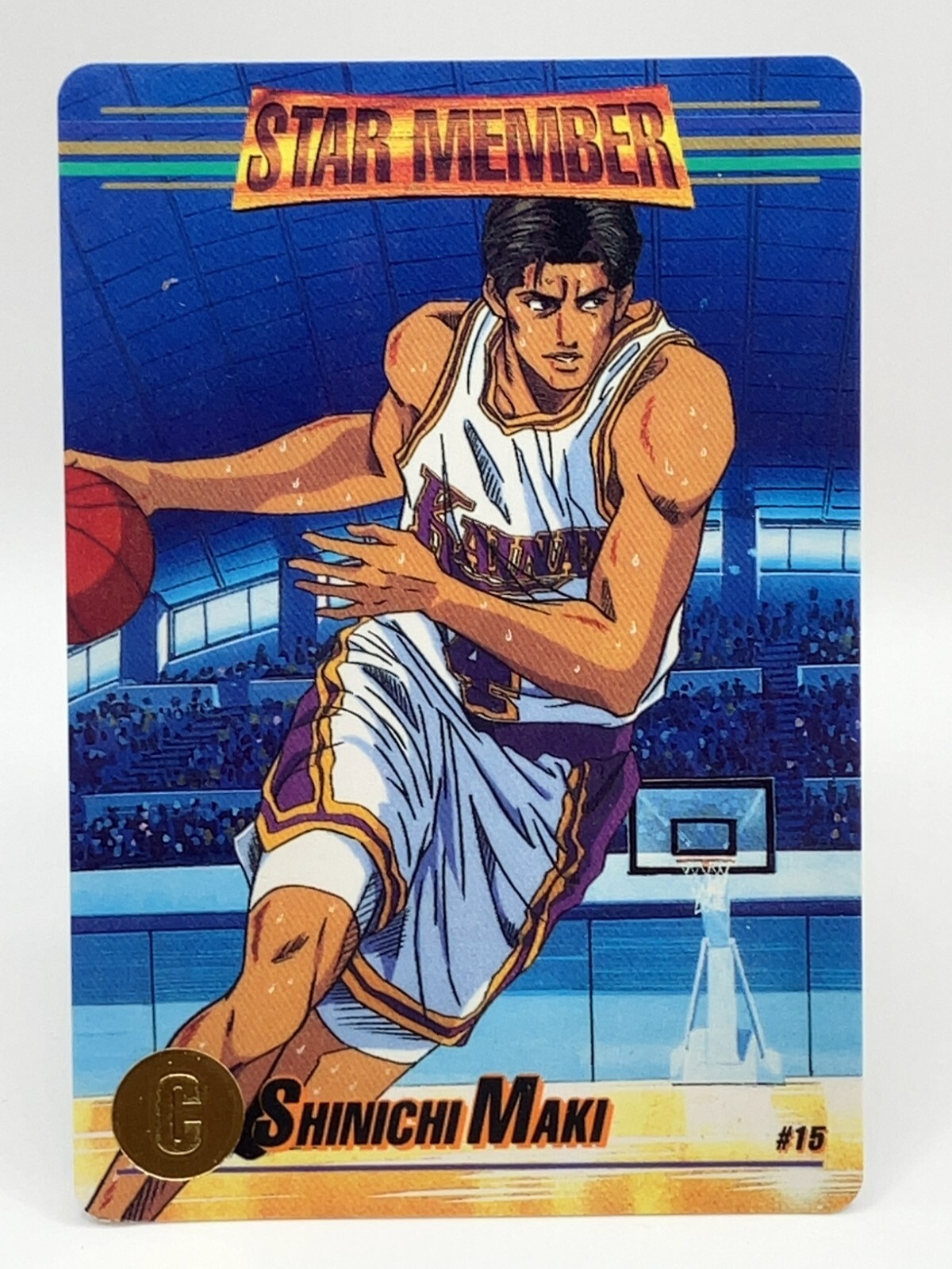 Slam Dunk Shinichi Maki TCG Vintage Card Shonen Jump Amada