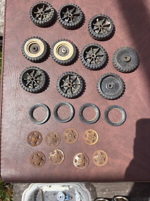 Vintage Tonka Toy Truck Wheels Parts
