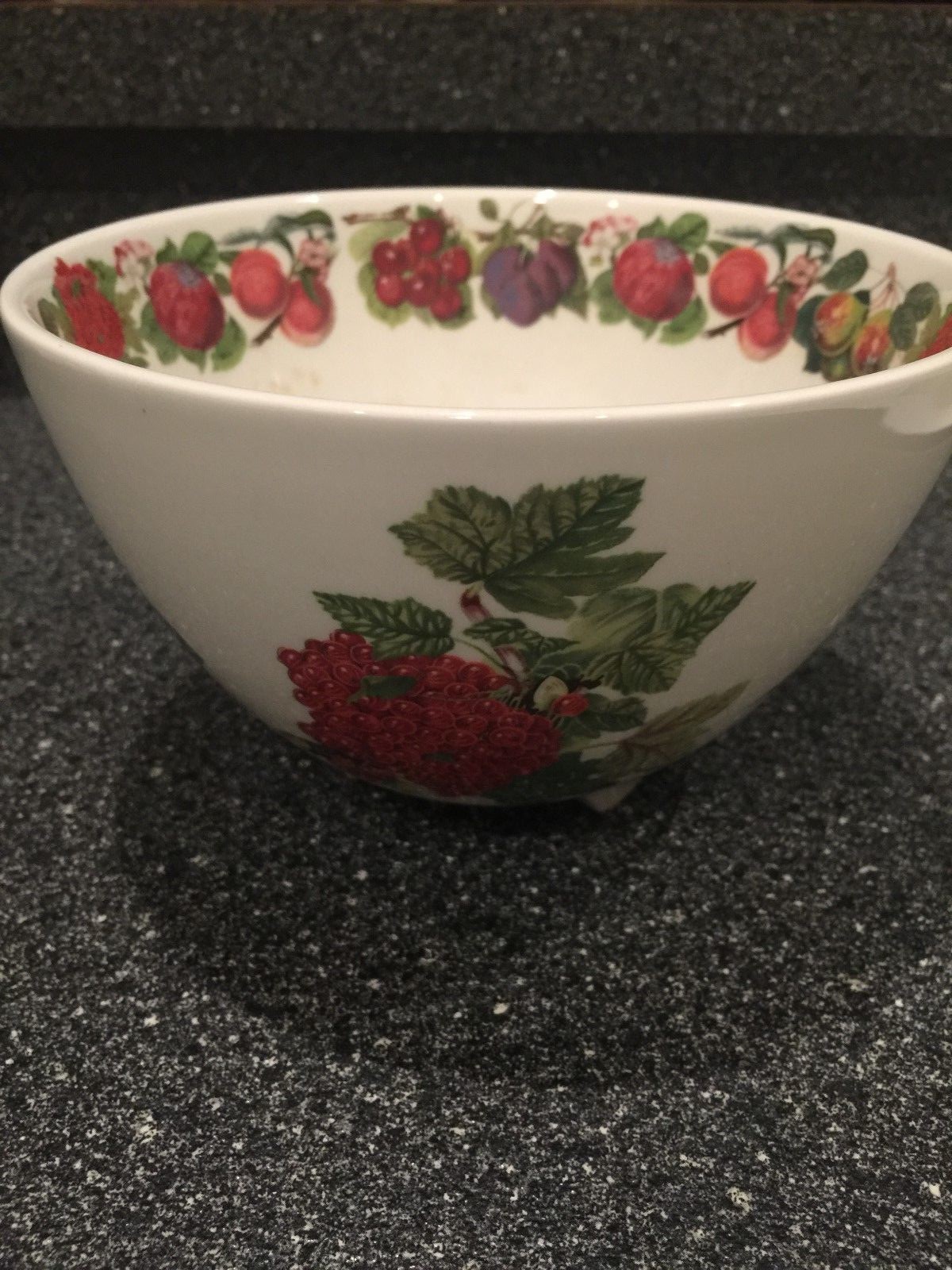 BEAUTIFUL PORTMEIRION POMONA FOOTED FRUIT DRAINER  *MADE IN ENGLAND*