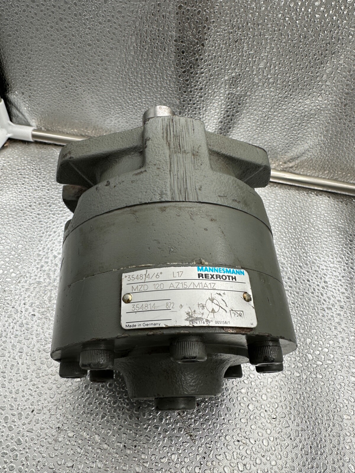 Rexroth Hydraulic Motor / MZD 120 AZ15 / M1A1Z / 354814