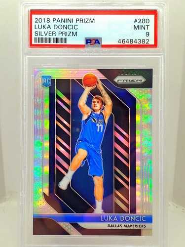 BGS9 2018-19 Prizm Silver Luka Doncic RC 18-19 Luka Doncic rc