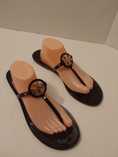 新品！TORY BURCH JELLY 23cm ブラック パンプス Tory Burch Mini Miller Jelly Sandals | Black | FARFETCH