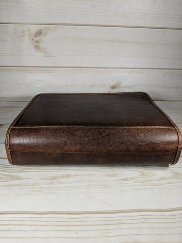 Franklin Covey Tan Leather Planner