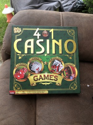 NEW 4 In 1 Casino Games  ANKER PLAY  Craps Blackjack Roulette Poker 