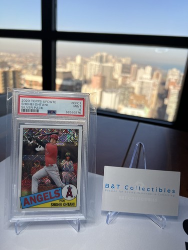 Shohei Ohtani 大谷 翔平 2020 Topps Update Silver Pack PSA 9