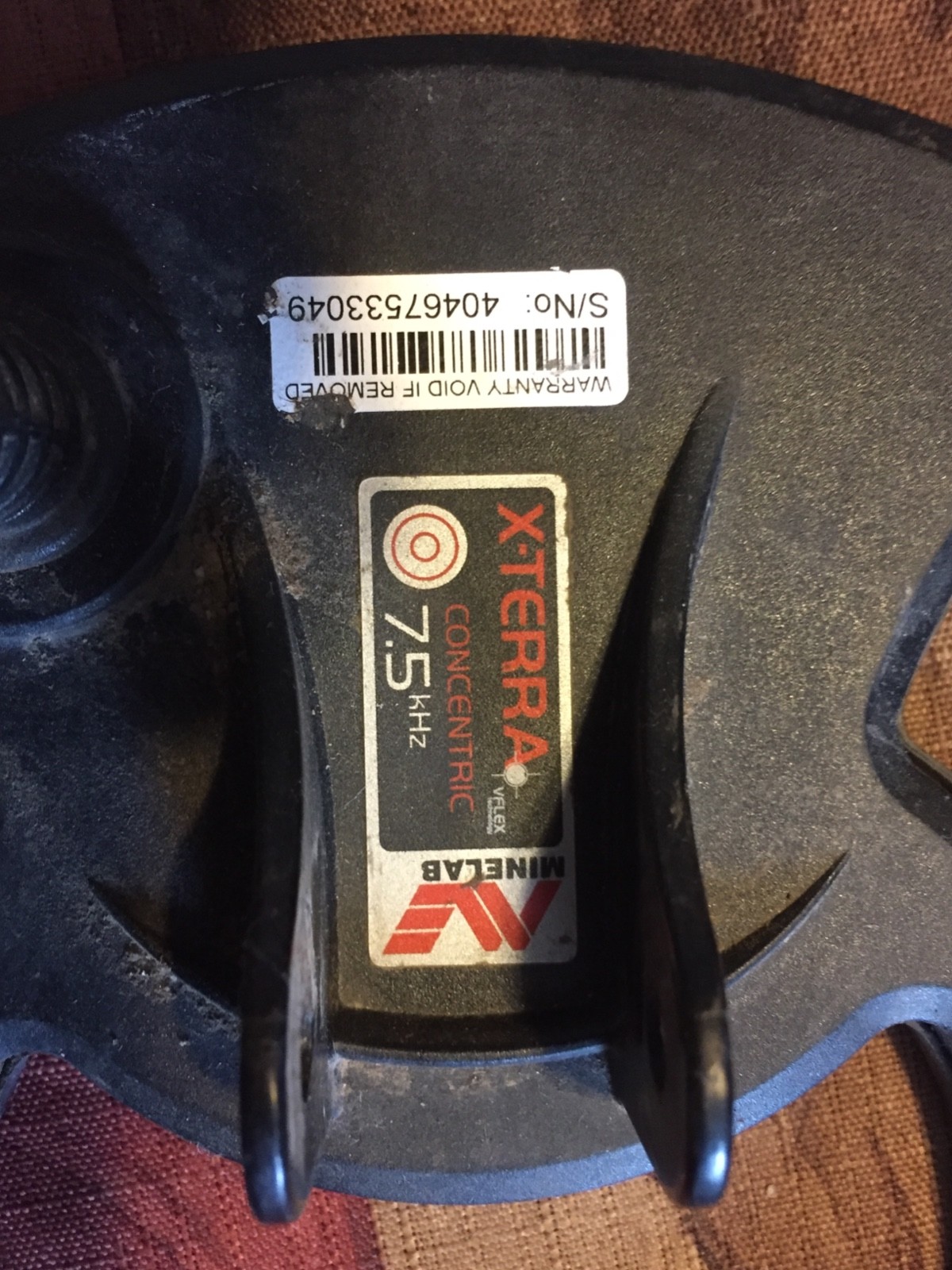 minelab x-Terra series concentric coil