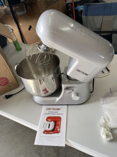 CHEFTRONIC Standing Mixer, One Size, Silver CHEFTRONIC Standing Mixer, One Size, Silver
