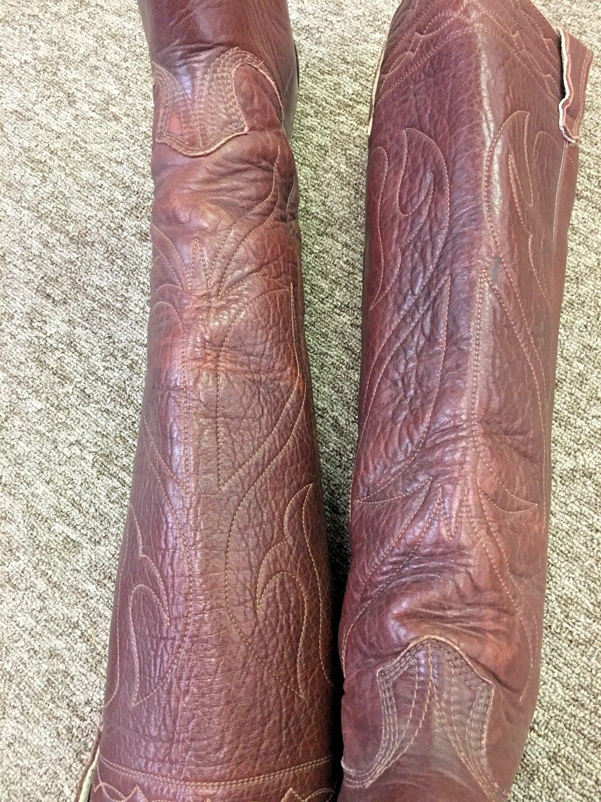 Vintage 70's RARE Knee High Stewart Boots Cat's Paw