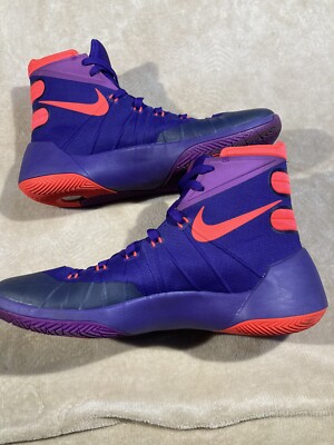 nike hyperdunk purple lakers basketball shoes 942774 107 mens size 165 114909599951