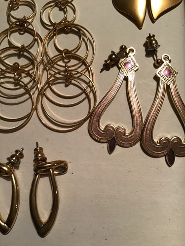 Post Back Earring Lot From An Estate