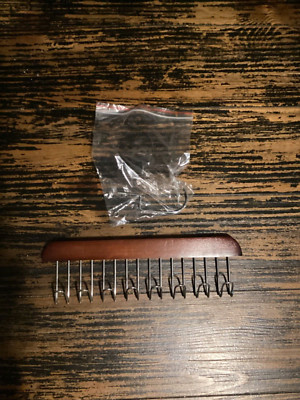 NEW Wooden Belt/Tie Hanger Organizer