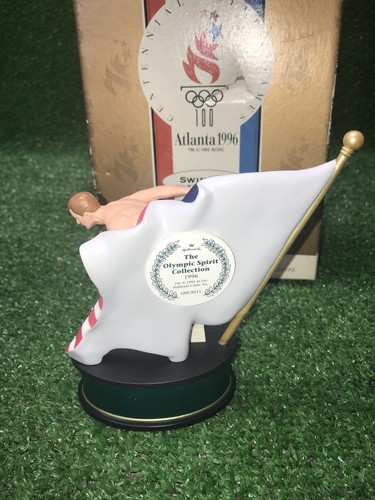 Vintage 1996 Atlanta Olympic Games Collectable Swimming Figurine Hallmark