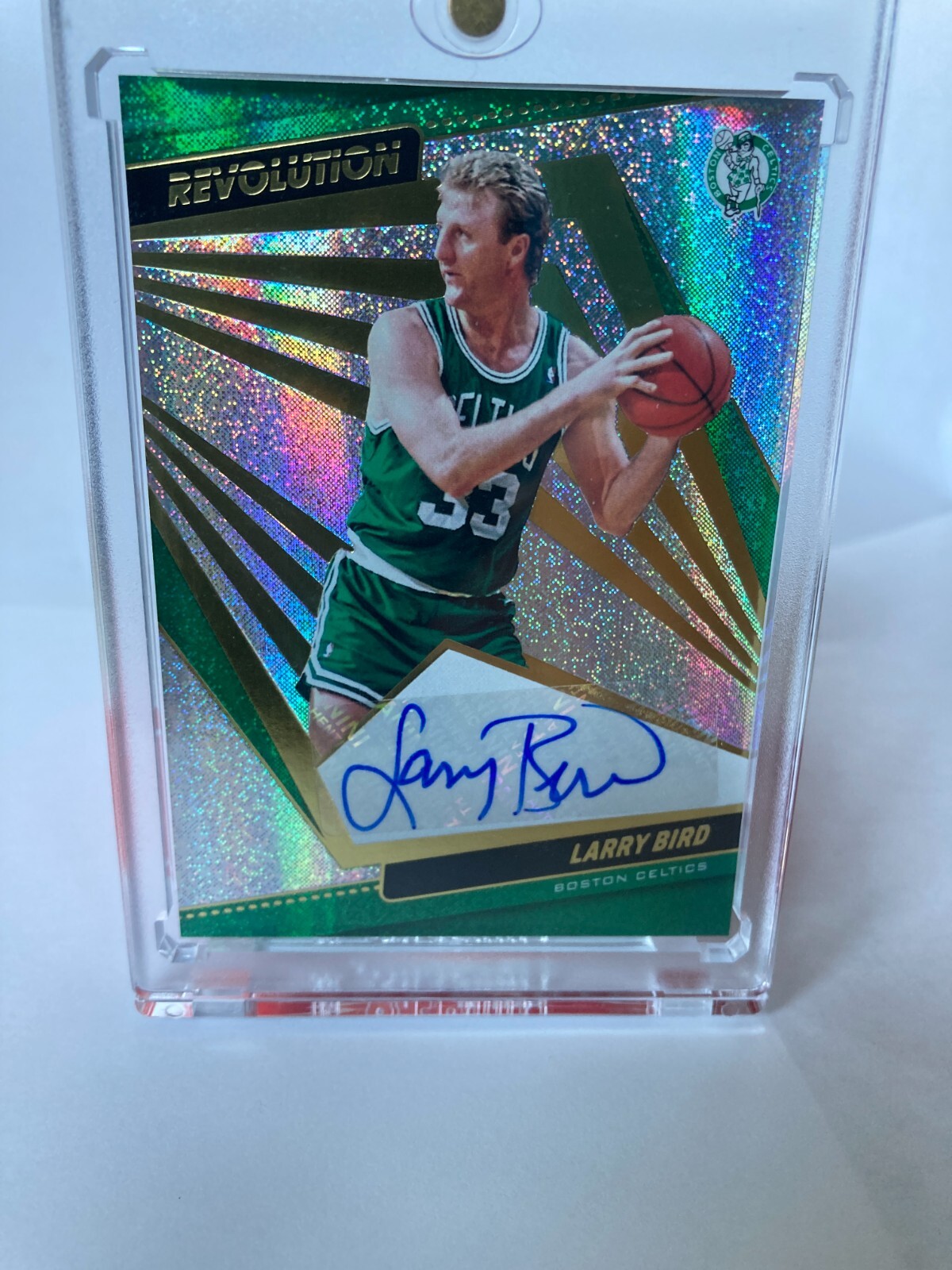 2021-22 Panini Revolution Basketball Larry Bird Auto Boston 2021-22 Panini Revolution Basketball Larry Bird Auto Boston