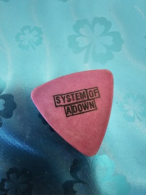 System Of A Down Tour Bass Pick