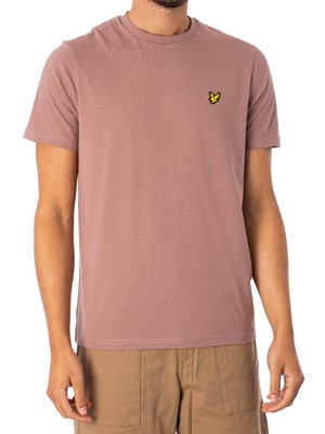 

Мужская футболка без принта Lyle - Scott, розовая, Розовый, TS400VOG-W868