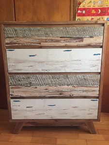 Amart Boatwood Tall Chest Of Drawer Rrp 899 Dressers Drawers